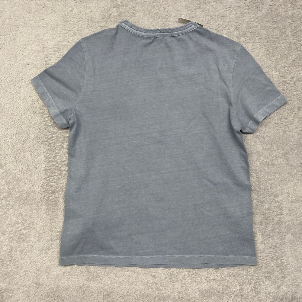 Madewell The Perfect Crewneck Tee Women XXS Blue Allday Jersey Cotton NS581 - Picture 10 of 11